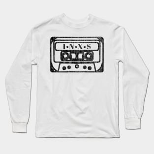 Inxs cassette Long Sleeve T-Shirt